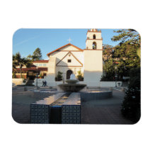Ventura Mission from Mall Across Main St.