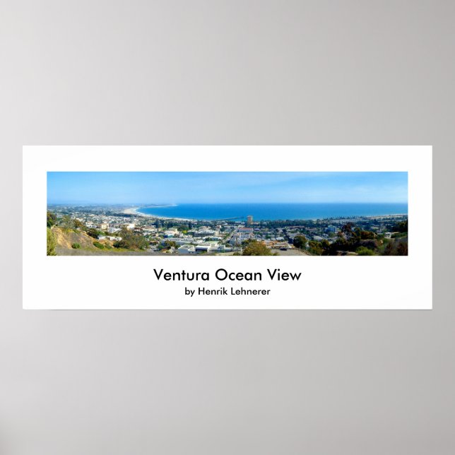 Ventura Ocean View Poster (Front)