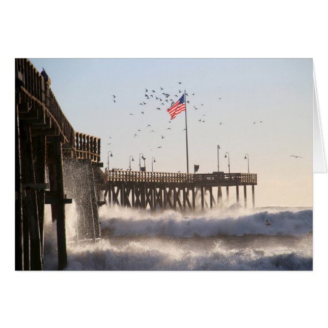 Ventura Pier Waves | El Nino (Front Horizontal)