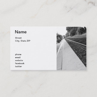 Ventura Train Station Business Card