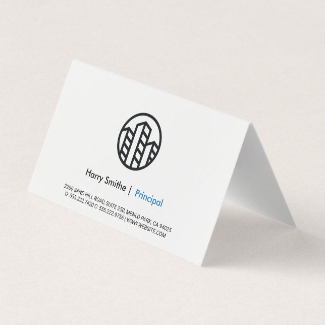 Venture Capitalist | Corporate Business Card (Back)