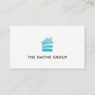Venture Capitalist Corporate Home Logo Business Card