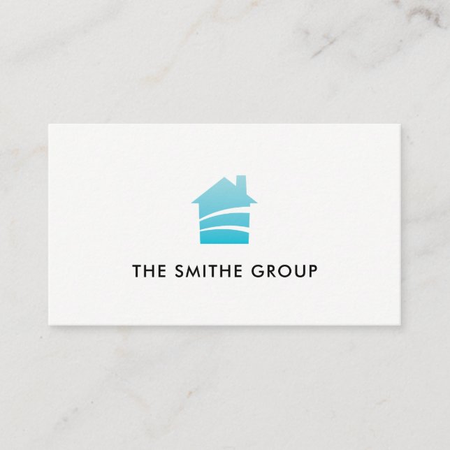 Venture Capitalist | Corporate | Home Logo Business Card (Front)