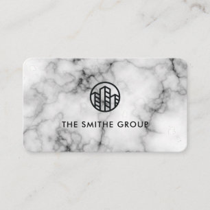 Venture Capitalist Corporate Marble Business Card