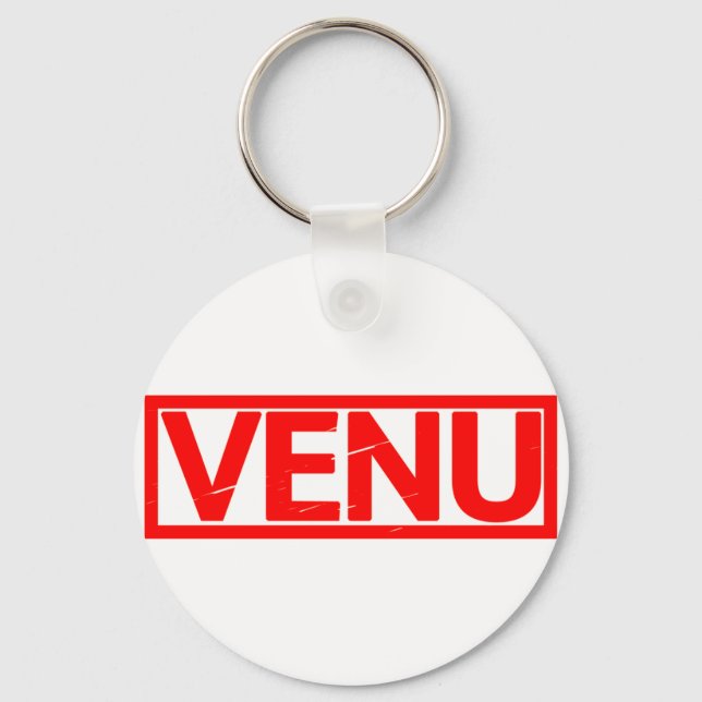 Venu Stamp Key Ring (Front)