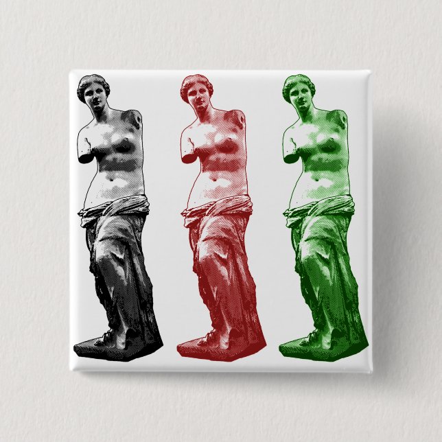 VENUS 15 CM SQUARE BADGE (Front)