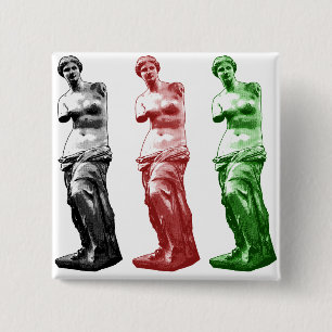 VENUS 15 CM SQUARE BADGE