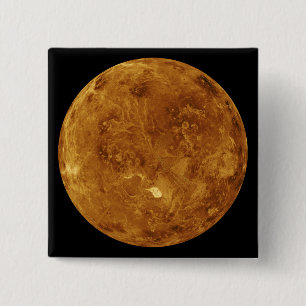 Venus 2 15 cm square badge