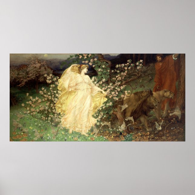 Venus and Anchises (1890) by William Richmond Poster (Front)