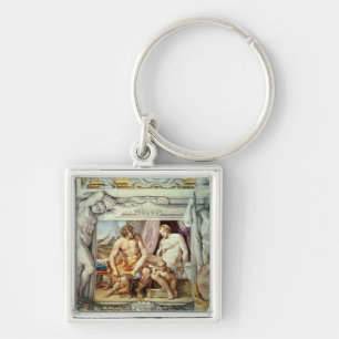 Venus and Anchises Key Ring