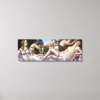 Venus and Mars by Botticelli - Canvas