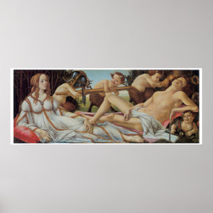 Venus and Mars by Sandro Botticelli Poster