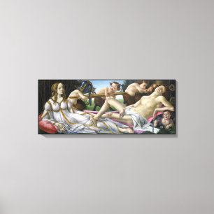 Venus and Mars, Sandro Botticelli Canvas Print