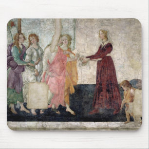 Venus and the Graces Mouse Mat