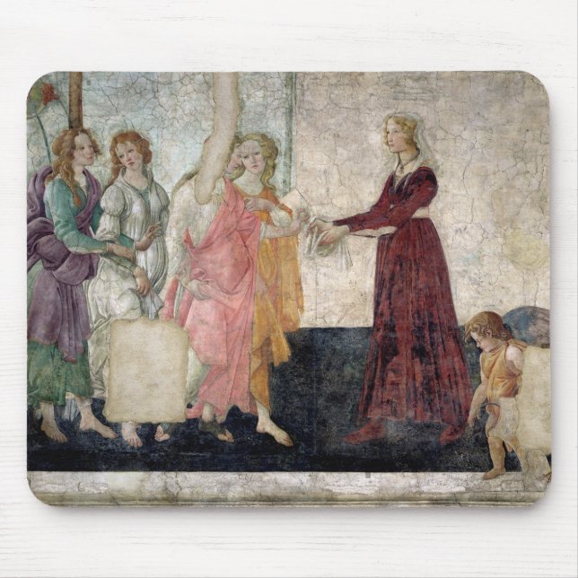 Venus and the Graces Mouse Mat (Front)