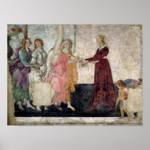Venus and the Graces Poster