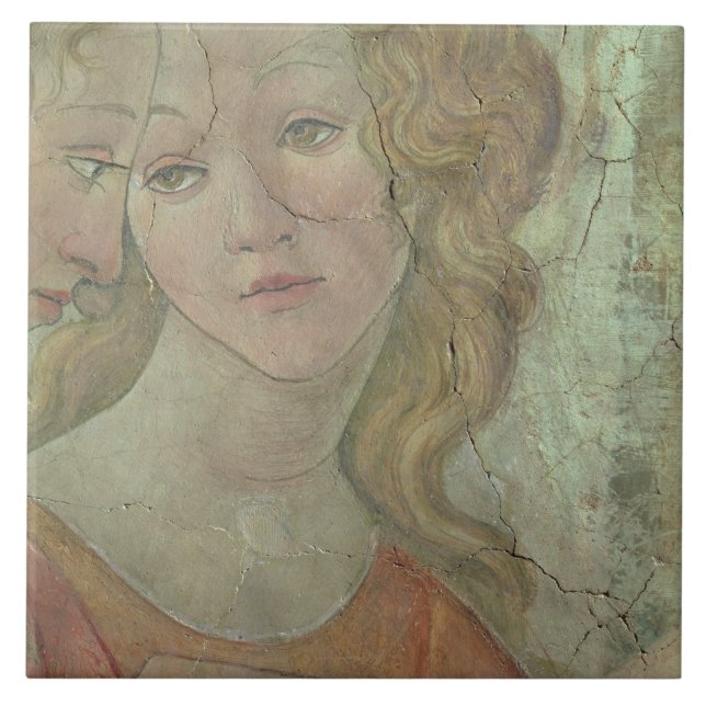 Venus and the Three Graces Offering Gifts to a You Tile (Front)