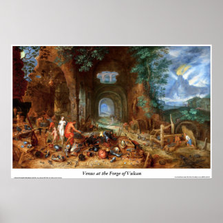 Venus at the Forge of Vulcan Poster