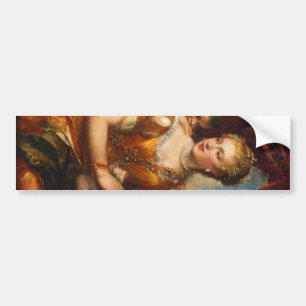 Venus Blindfolding Cupid Bumper Sticker