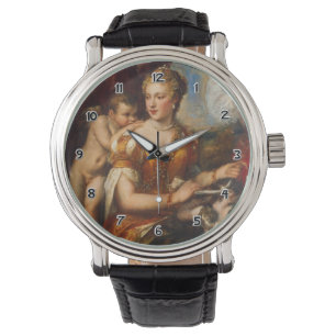 Venus Blindfolding Cupid Wrist Watch