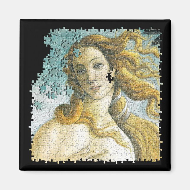 Venus Botticelli puzzle Magnet (Front)