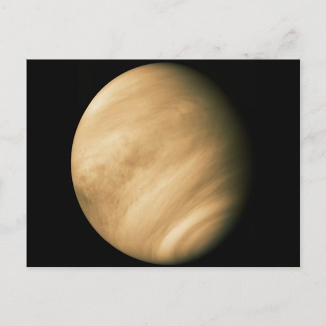 VENUS by Mariner 10 NASA flyby photo Postcard (Front)