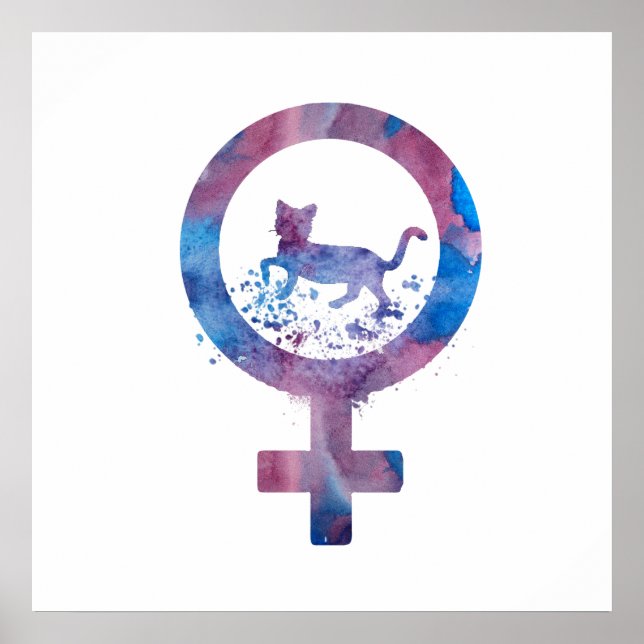 Venus Cat Poster (Front)