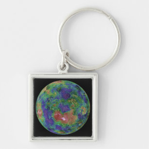 Venus centred on the North Pole Key Ring