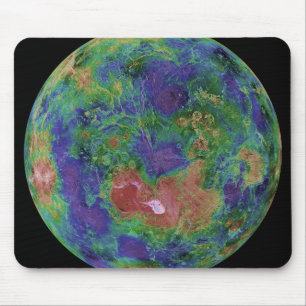 Venus centred on the North Pole Mouse Mat