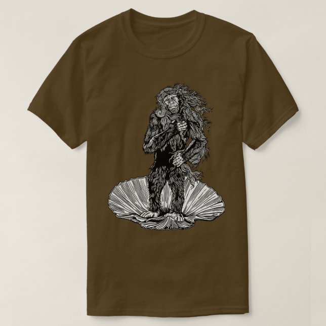 Venus Chimp 2 T-Shirt (Design Front)