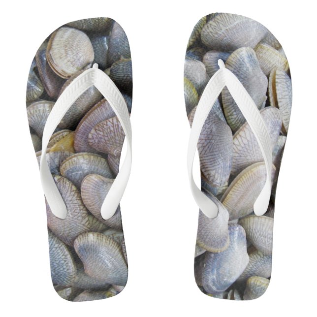 Venus Clam [หอยลาย] Flip Flops (Footbed)