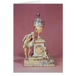 Venus clock-case, marble and ormolu