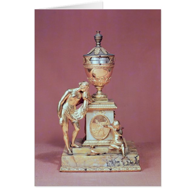 Venus clock-case, marble and ormolu (Front)