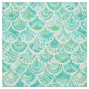 VENUS DE MER Aqua Mermaid Scales Fabric