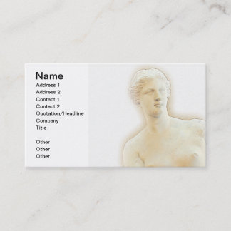 Venus de Milo Business Card