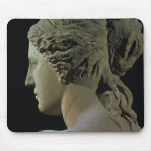Venus de Milo, detail of the back of the head, Hel Mouse Mat