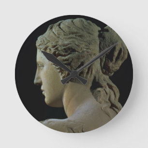 Venus de Milo, detail of the back of the head, Hel Round Clock