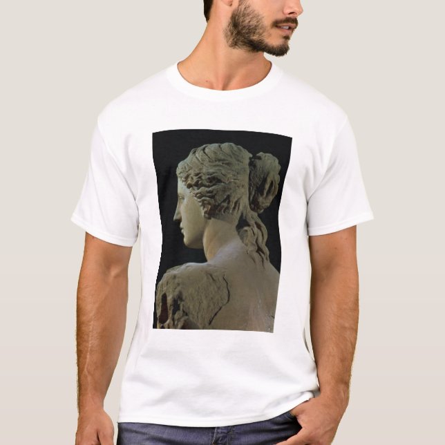 Venus de Milo, detail of the back of the head, Hel T-Shirt (Front)