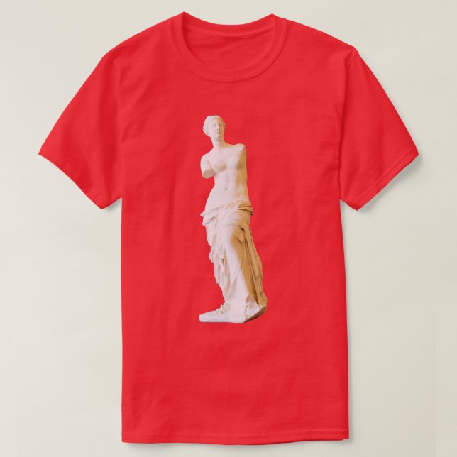 Venus De Milo Statue T-Shirt (Design Front)