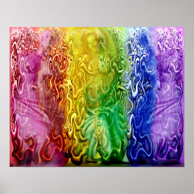 Venus de Rainbow Poster (Front)