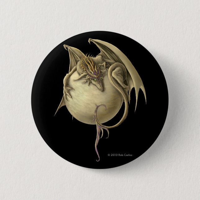 Venus Dragon Button (Front)