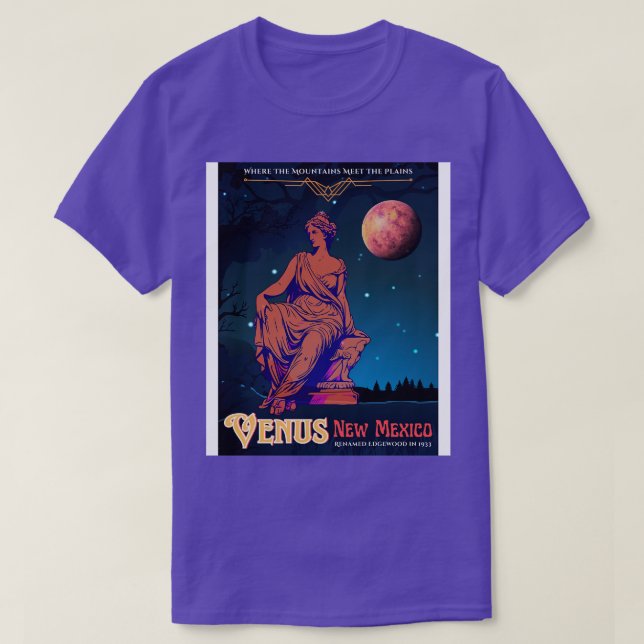 Venus Edgewood New Mexico T-Shirt (Design Front)