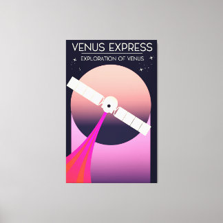 Venus Express Exploration of Venus Canvas Print