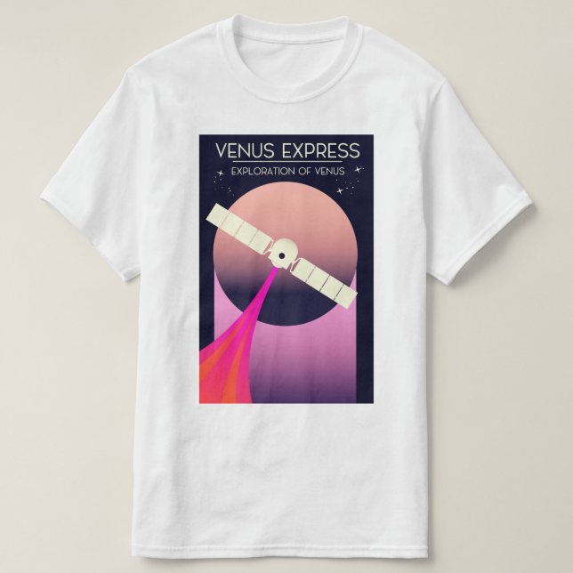 Venus Express Exploration of Venus T-Shirt (Design Front)