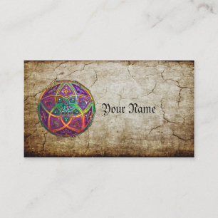 Venus Flower of Love fineART Oriental Antique Gold Business Card