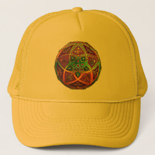 Venus Flower of Love fineART Oriental Antique Gold Trucker Hat