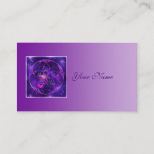 Venus Flower of Love fineART Universe Business Card