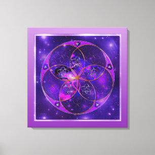 Venus Flower of Love fineART Universe Canvas Print