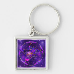 Venus Flower of Love fineART Universe Key Ring