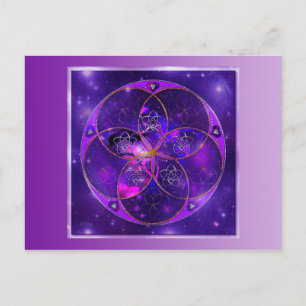 Venus Flower of Love fineART Universe Postcard